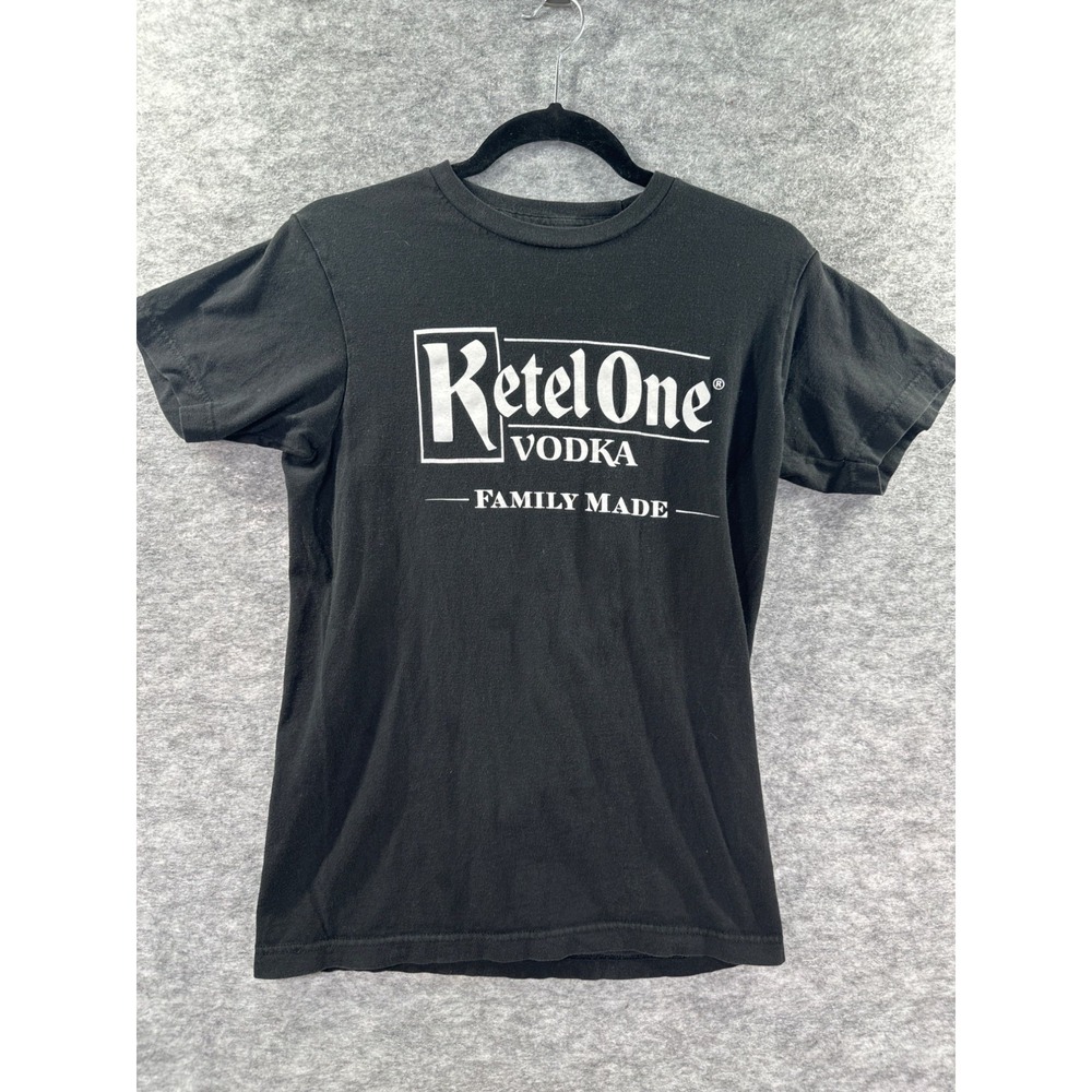 Ketel One Womend Medium Black Graphic‎ T-Shirt Short Sleeve Vodka Logo